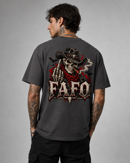 FAFO Western Skull Tee