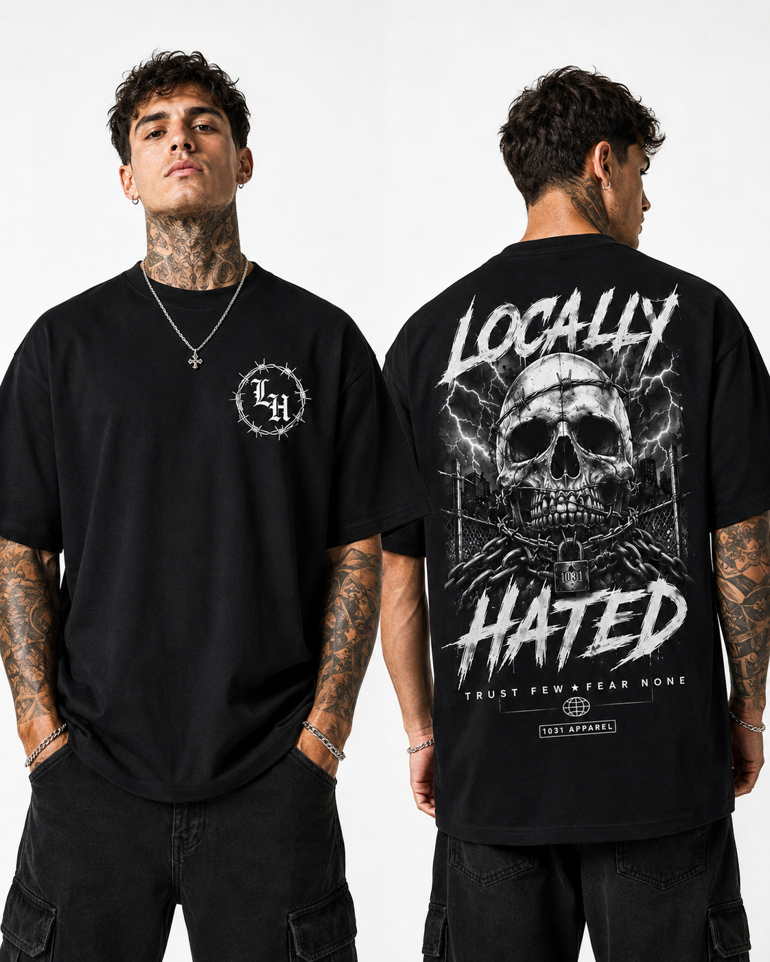 Locally Hated Skull Chain